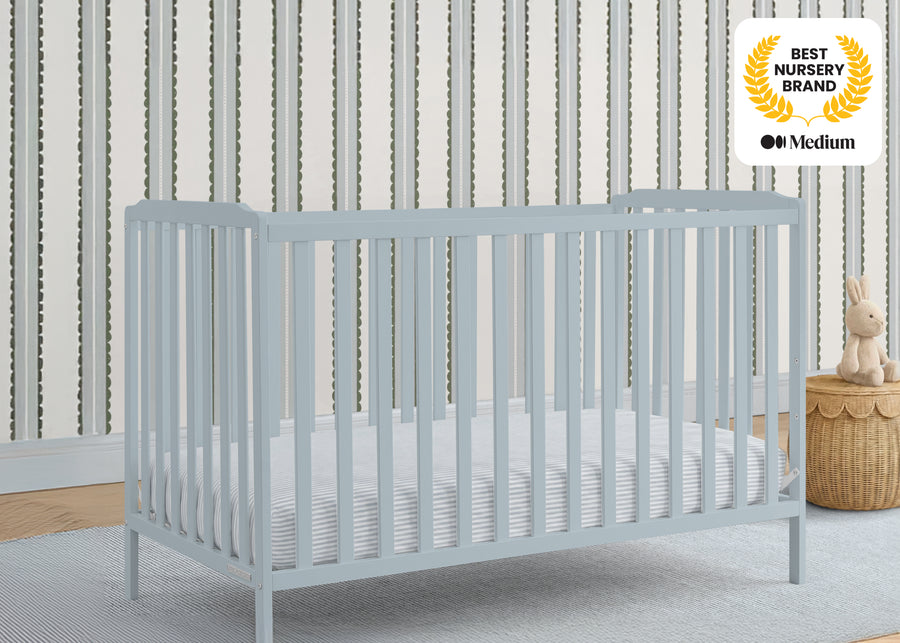 Porcelain Blue (1591) 39-Emmie 4-in-1 Convertible Crib