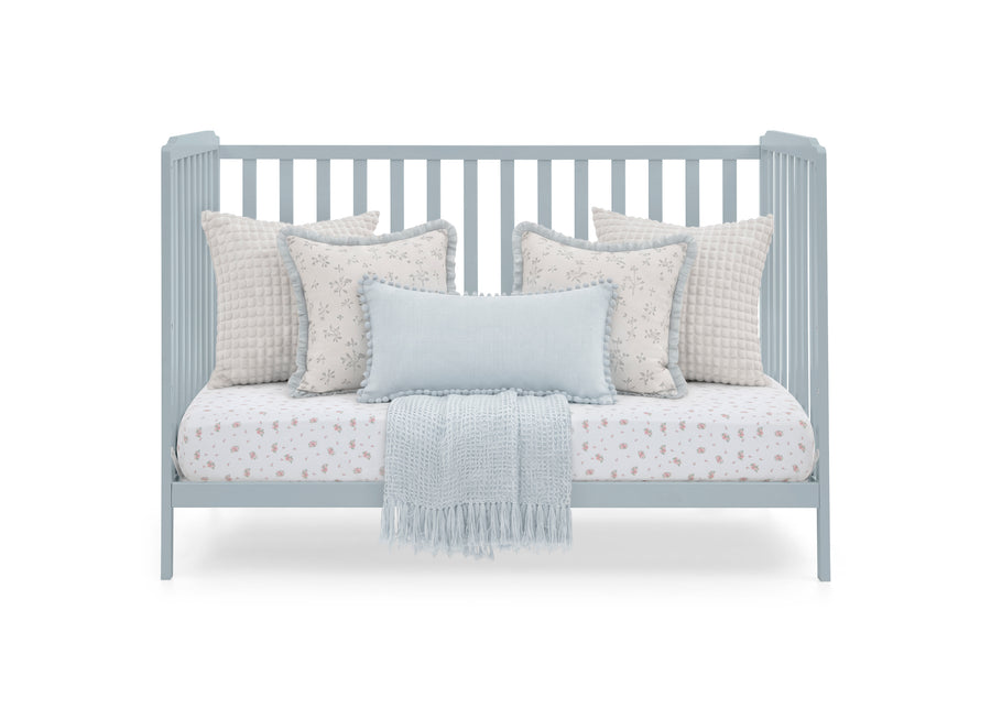 Porcelain Blue (1591) 49-Emmie 4-in-1 Convertible Crib