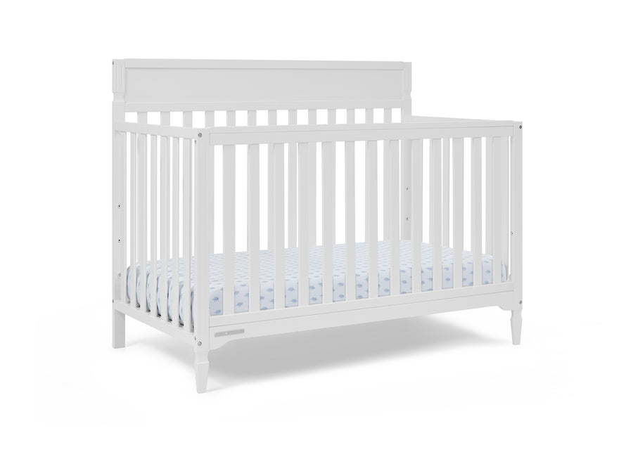Bianca White (130) 3-Elliot 6-in-1 Convertible Crib