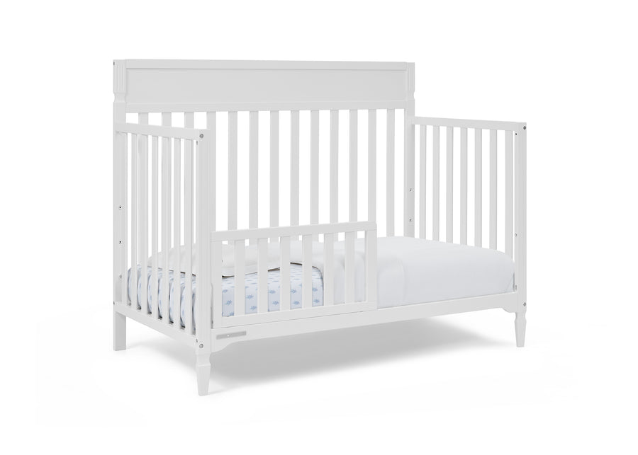 Bianca White (130) 4-Elliot 6-in-1 Convertible Crib