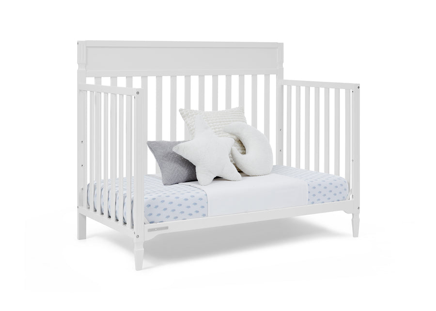 Bianca White (130) 5-Elliot 6-in-1 Convertible Crib
