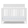 DCB: Bianca White (130) 10-Elliot 6-in-1 Convertible Crib