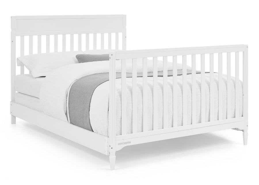 Bianca White (130) 8-Elliot 6-in-1 Convertible Crib
