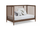 Teak Brown (1526) 7-Grow With Me 9-in-1 Convertible Bassinet to Crib