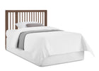 Teak Brown (1526) 10-Grow With Me 9-in-1 Convertible Bassinet to Crib