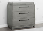 Rustic Ash (1376) 1-Willow 3 Drawer Dresser with Changing Top