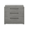 Rustic Ash (1376) 3-Willow 3 Drawer Dresser with Changing Top