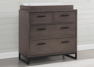 Foundry 4 Drawer Dresser with Changing Top - Delta Children Foundry 4 Drawer Dresser with Changing Top - Delta Children