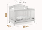 Moonstruck Grey (1351) 24-Juliette 6-in-1 Convertible Crib