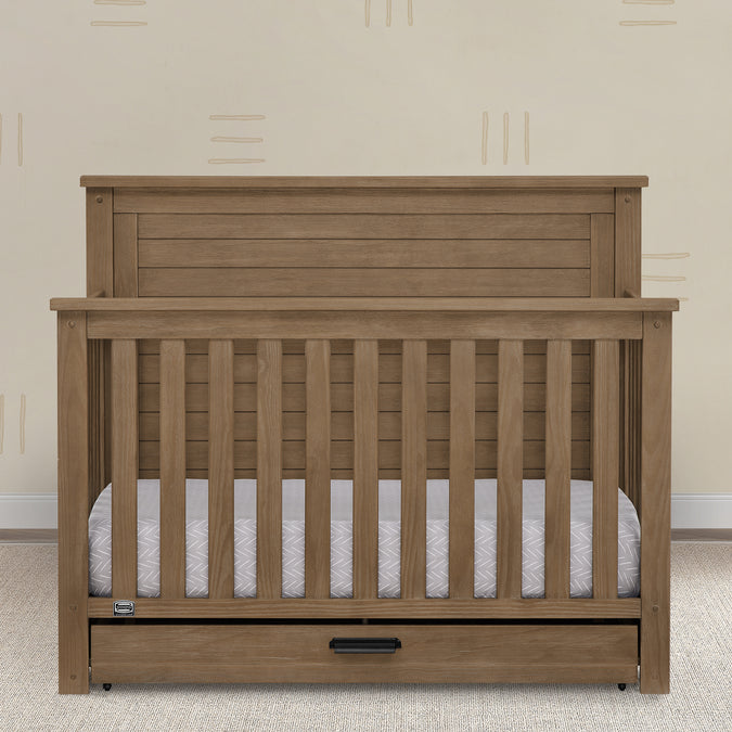 Caden 6-in-1 Convertible Crib with Trundle Drawer 57-Caden 6-in-1 Convertible Crib with Trundle Drawer