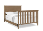 Aged Oak (845) 52-Caden 6-in-1 Convertible Crib with Trundle Drawer