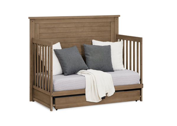 delta children caden crib Caden 6-in-1 Convertible Crib with Trundle Drawer