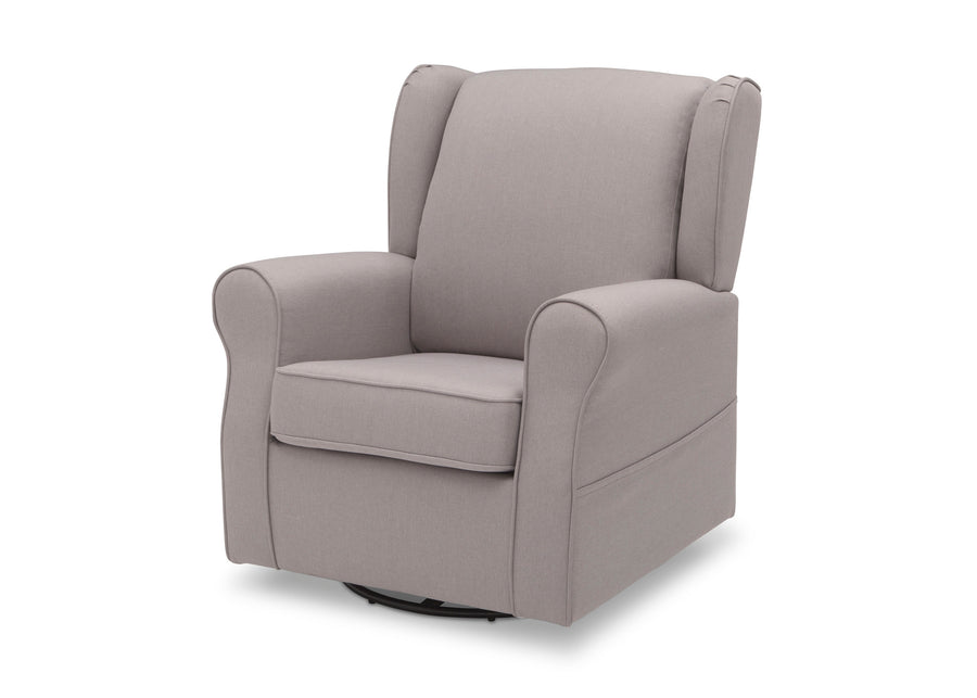 French Grey (1304) 4-Reston Nursery Glider Swivel Rocker Chair
