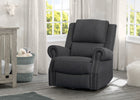 Charcoal Grey (931) 6-Dylan Nursery Recliner Glider Swivel Chair