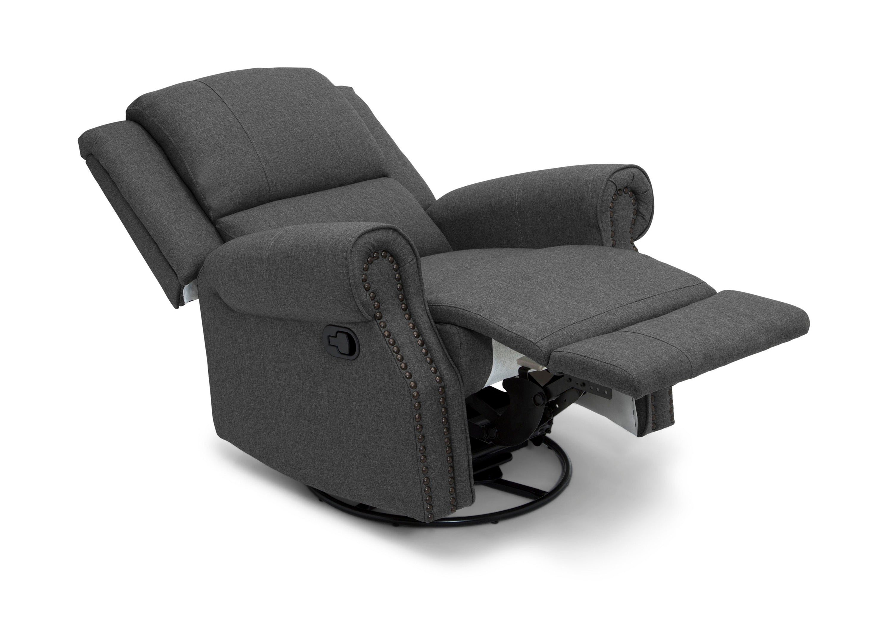 【中古】 Glider / Nu Niles Skye Nursery Glider Swivel Chair with LiveSmart Fabric