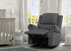 Charcoal Grey (931) 7-Dylan Nursery Recliner Glider Swivel Chair