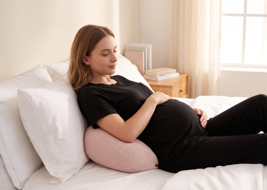 Pink (NO) 25-Pregnancy Support Wedge Pillow