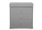 Sutton 3 Drawer Dresser with Changing Top and Interlocking Drawers 12-Sutton 3 Drawer Dresser with Changing Top and Interlocking Drawers
