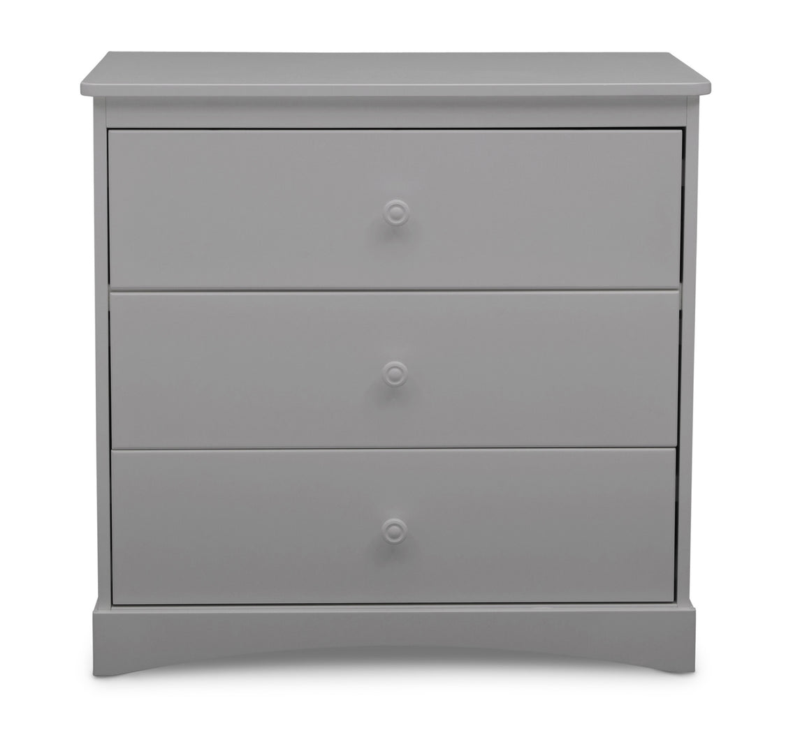 Sutton 3 Drawer Dresser with Changing Top and Interlocking Drawers