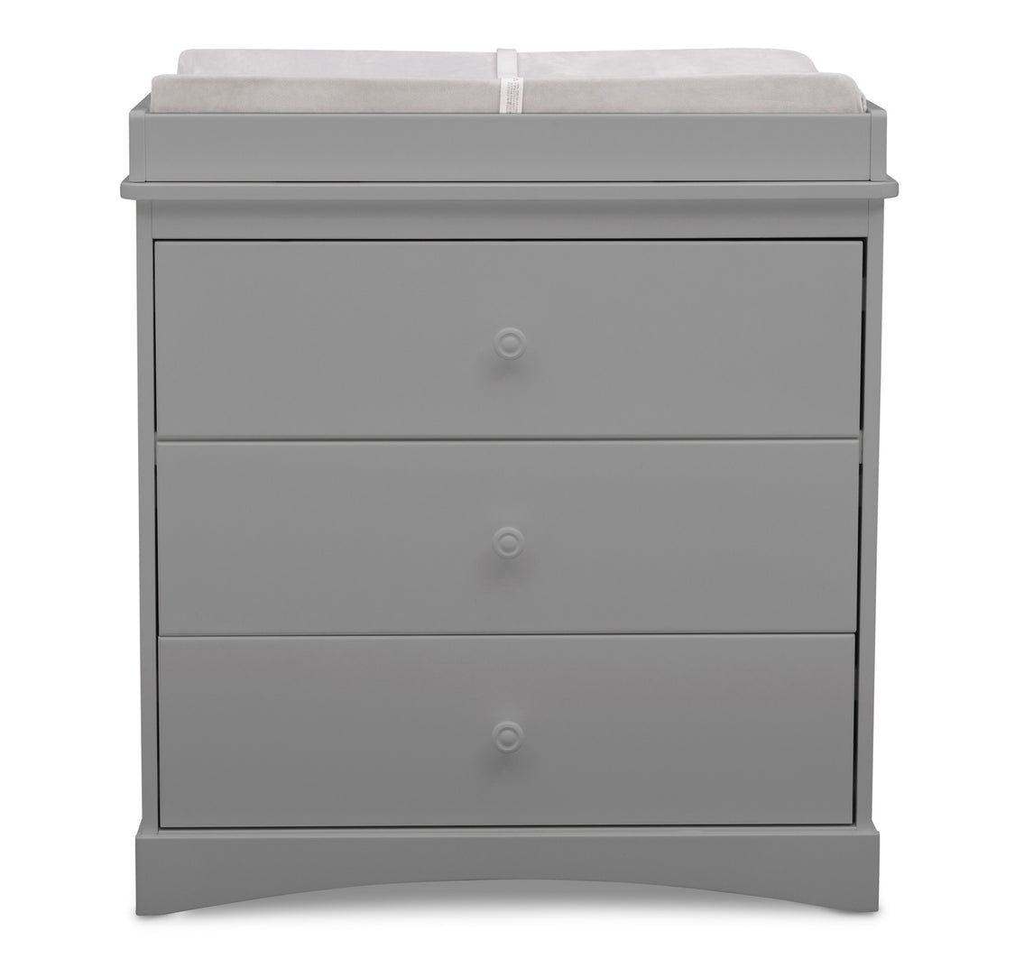 W699430 026 Sutton 3 Drawer Dresser wChanging Top Grey Silo 107