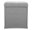 Sutton 3 Drawer Dresser with Changing Top and Interlocking Drawers 7-Sutton 3 Drawer Dresser with Changing Top and Interlocking Drawers