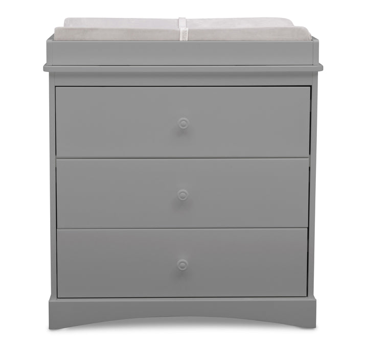 Sutton 3 Drawer Dresser with Changing Top and Interlocking Drawers 7-Sutton 3 Drawer Dresser with Changing Top and Interlocking Drawers