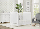 Bianca White (1321) 9-Avery 3-in-1 Convertible Crib