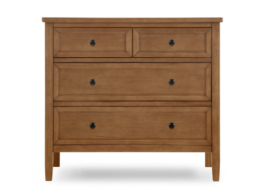 Chestnut (836) 44-Epic 3 Drawer Dresser with Interlocking Drawers