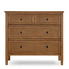 DCB: Chestnut (836) 46-Epic 3 Drawer Dresser with Interlocking Drawers