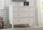 Bianca White (130) 1-Epic Place 3 Drawer Dresser with Interlocking Drawers