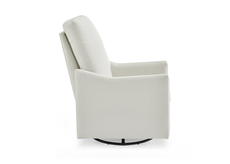 Cream (743) 15-Adley Nursery Glider Swivel Rocker Chair
