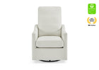 Cream (743) 13-Adley Nursery Glider Swivel Rocker Chair