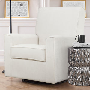 Light Cream (778) 25-Sophie Nursery Glider Swivel Chair with LiveSmart Fabric