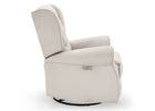 Linen (150) 16-Emmie Electronic Power Recliner and Swivel Glider with USB Port in LiveSmart Performance Fabric