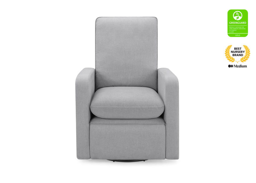Grey (1485) 12-babyGap Cloud Recliner with LiveSmart Evolve Fabric