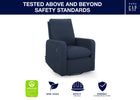 Sailor Blue (1486) 5-Cloud Recliner and Swivel Glider with Stain-Resistant Performance Fabric