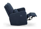 Sailor Blue (1486) 4-Cloud Recliner and Swivel Glider with Stain-Resistant Performance Fabric