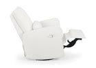 Arctic White (767) 19-Cloud Recliner and Swivel Glider with Stain-Resistant Performance Fabric
