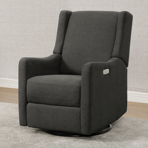 Mercer Electronic Power Recliner and Swivel Glider with USB Port in LiveSmart Performance Fabric 20