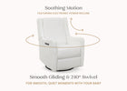 Pearl (1457) 7-Mercer Electronic Power Recliner and Swivel Glider with USB-A and Type-C Ports in Stain-Resistant Performance Fabric