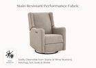 Sand Sherpa (1561) 21-Mercer Electronic Power Recliner and Swivel Glider with USB-A and Type-C Ports in Stain-Resistant Performance Fabric