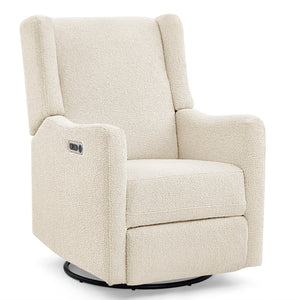 DCB: Shell Sherpa (1562) 15-Mercer Electronic Power Recliner and Swivel Glider with USB-A and Type-C Ports in Stain-Resistant Performance Fabric