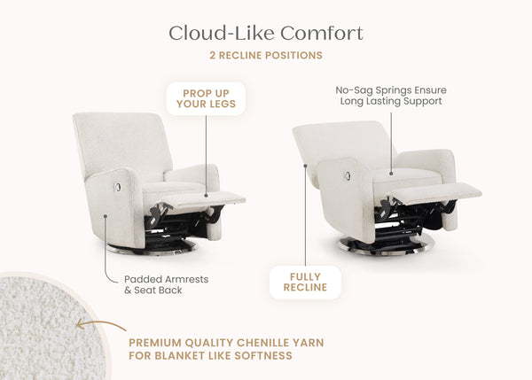 delta children nest nursery swivel recliner Nest Nursery Swivel Recliner