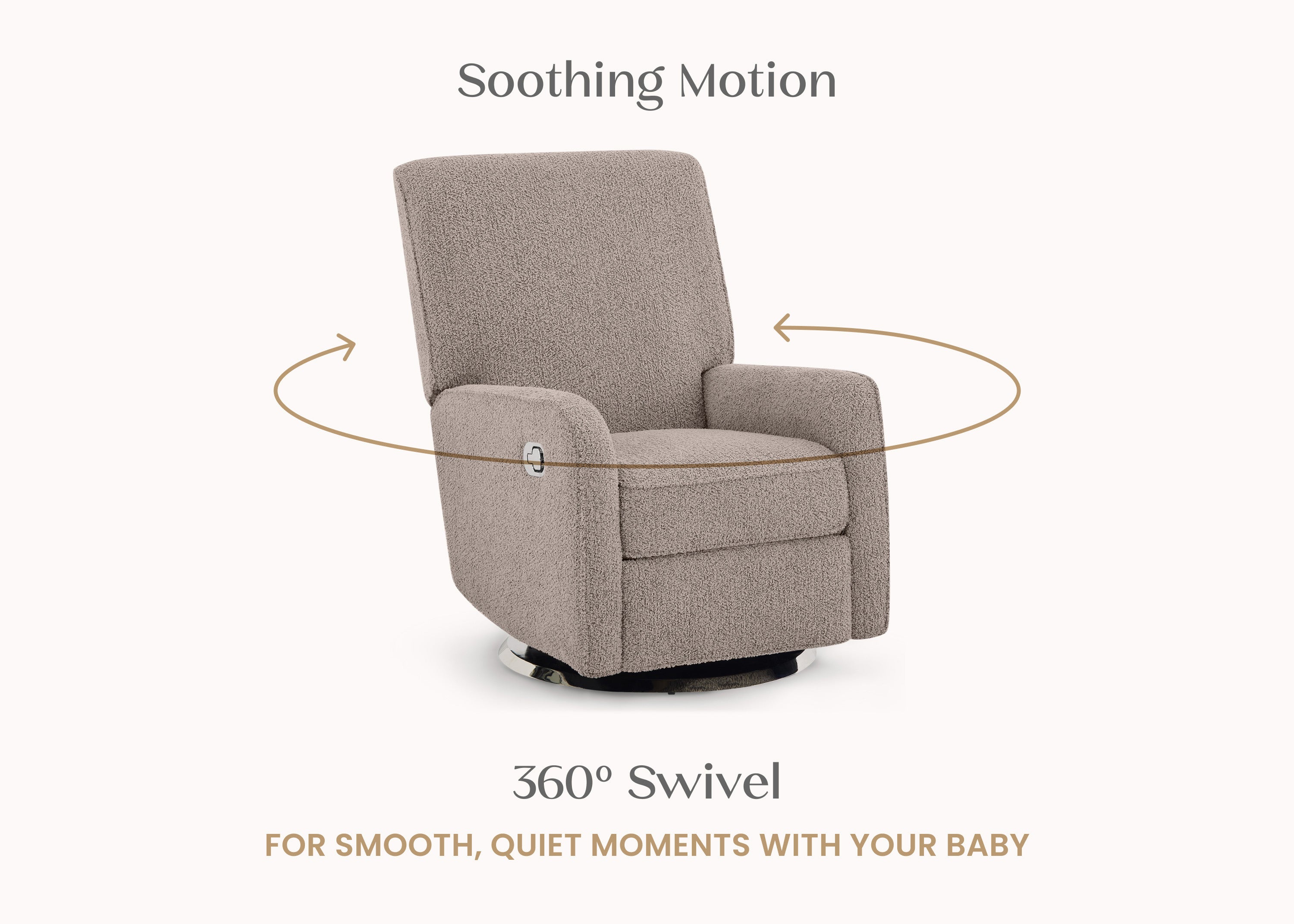 Nest Nursery Swivel Recliner | Delta Children