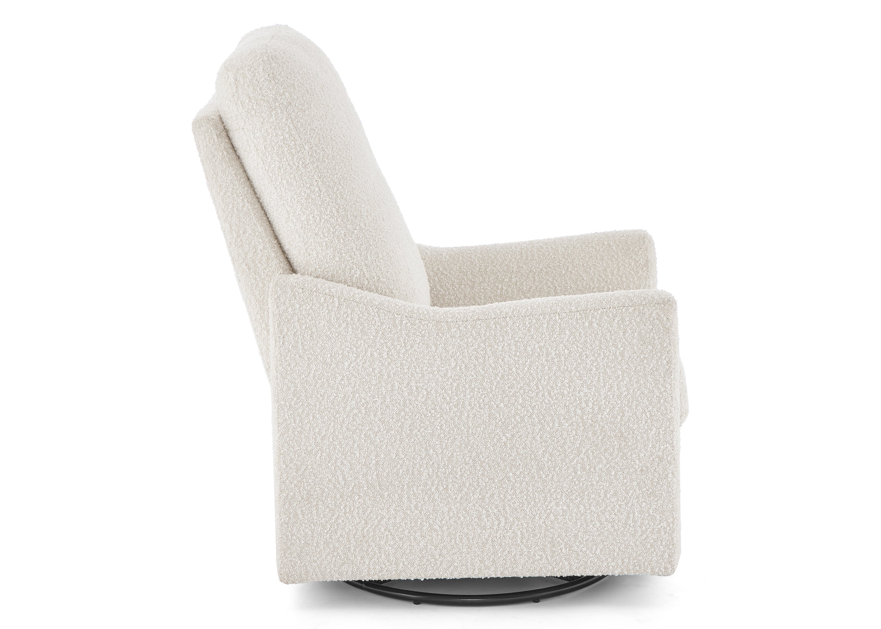 Andie Boucle Nursery Glider Swivel Chair | Delta Children
