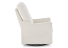 Ivory (1556) 5-Andie Boucle Nursery Glider Swivel Chair