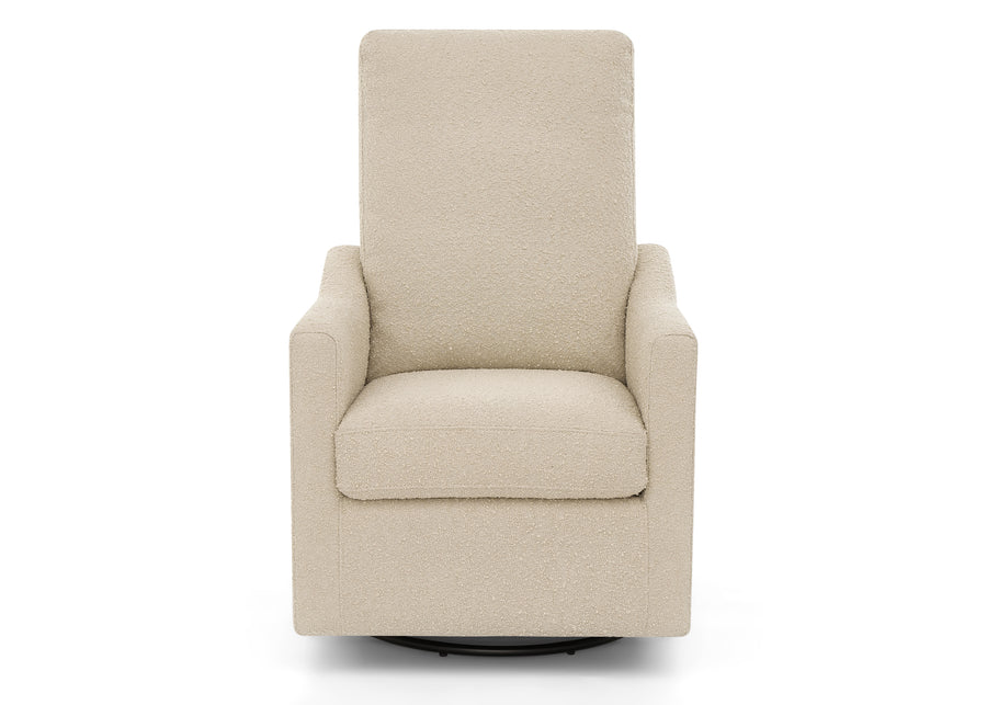 Light Camel (1584) 10-Andie Boucle Nursery Glider Swivel Chair