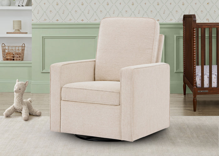 Noah Upholstered Swivel GliderAlmond (1542)