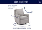 Ash (1547) 22-babyGap Harlowe Power Recliner and Swivel Glider with USB-A and Type-C Ports in Stain-Resistant Performance Fabric