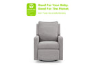 Ash (1547) 25-babyGap Harlowe Power Recliner and Swivel Glider with USB-A and Type-C Ports in Stain-Resistant Performance Fabric